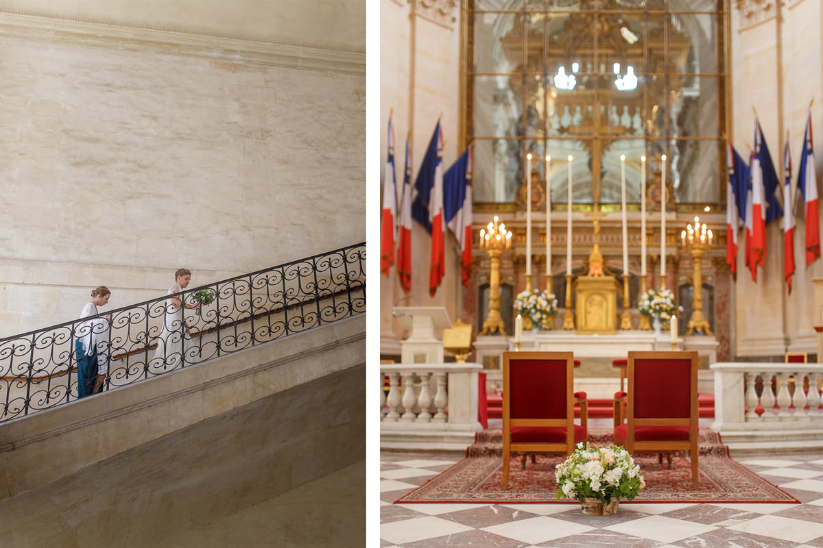 Mariage aux Invalides