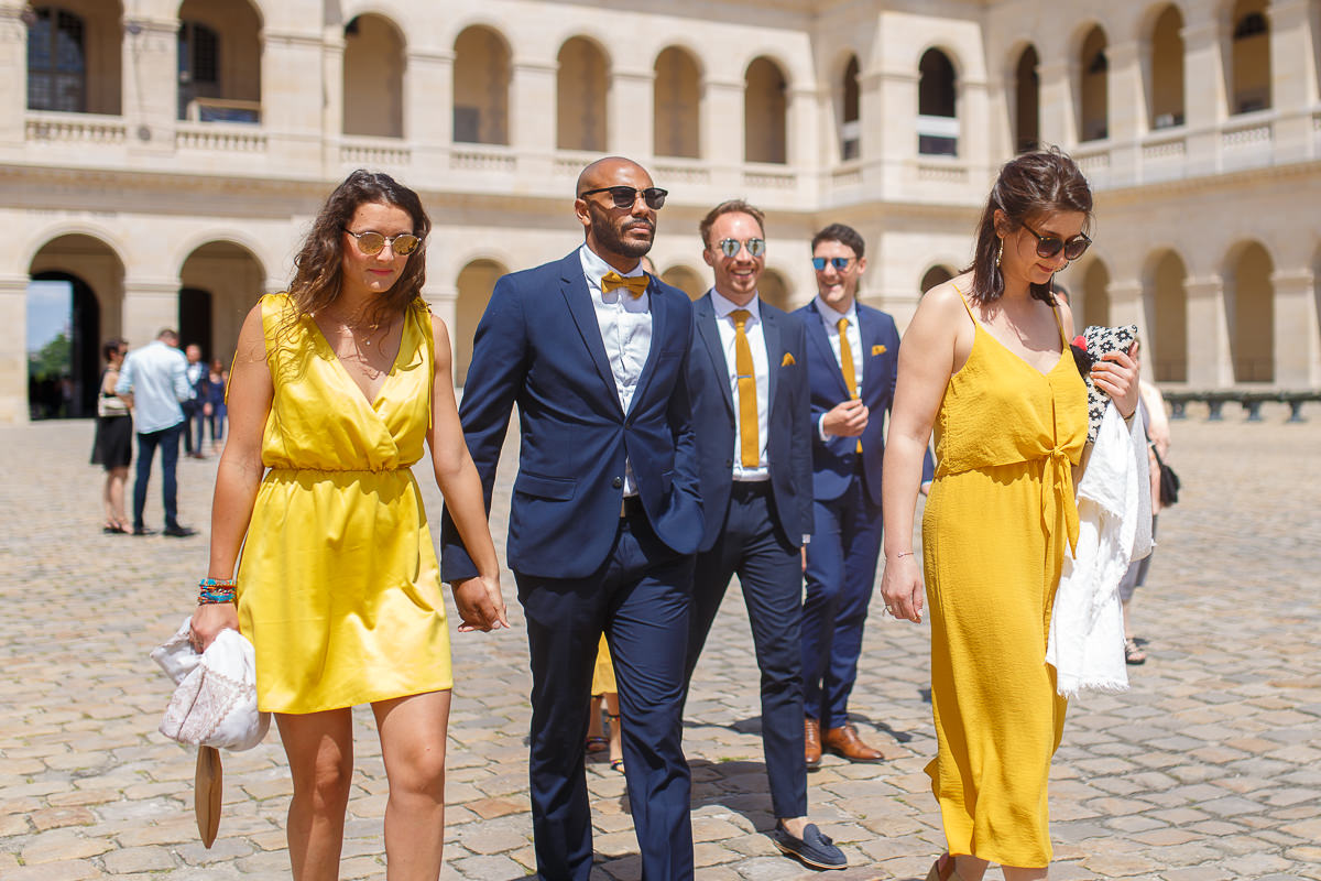 Mariage aux Invalides