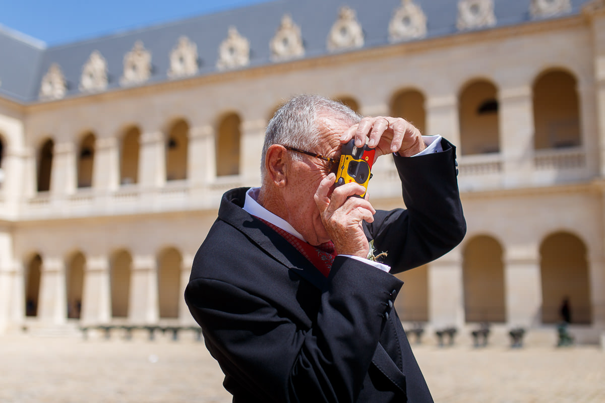 Mariage aux Invalides