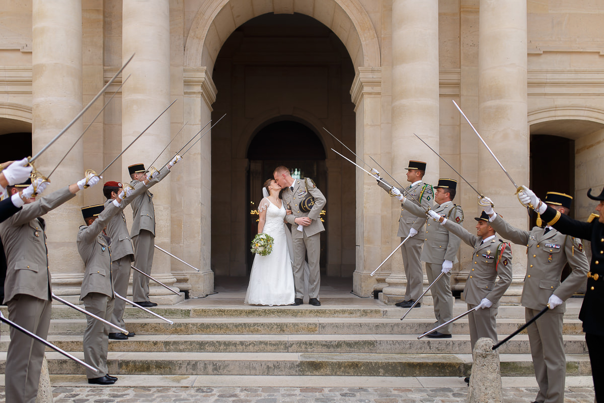 Mariage aux Invalides