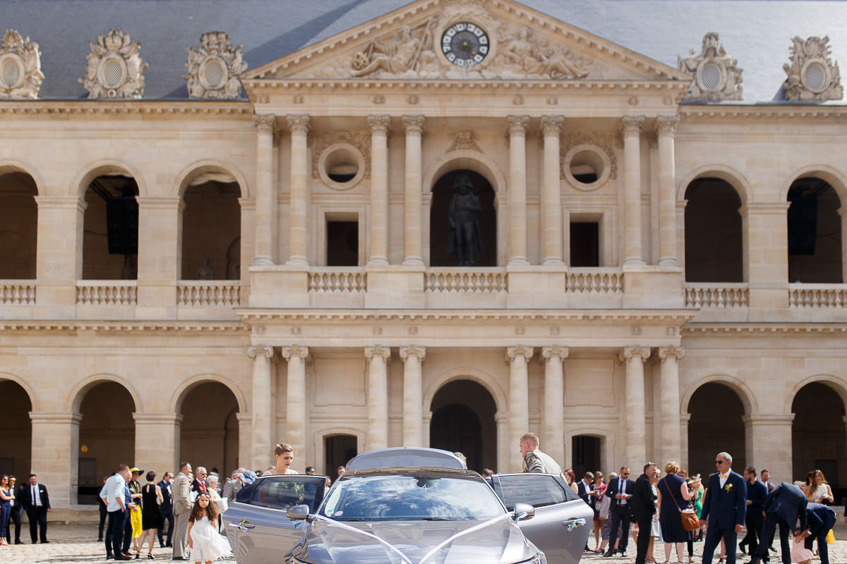 Mariage aux Invalides