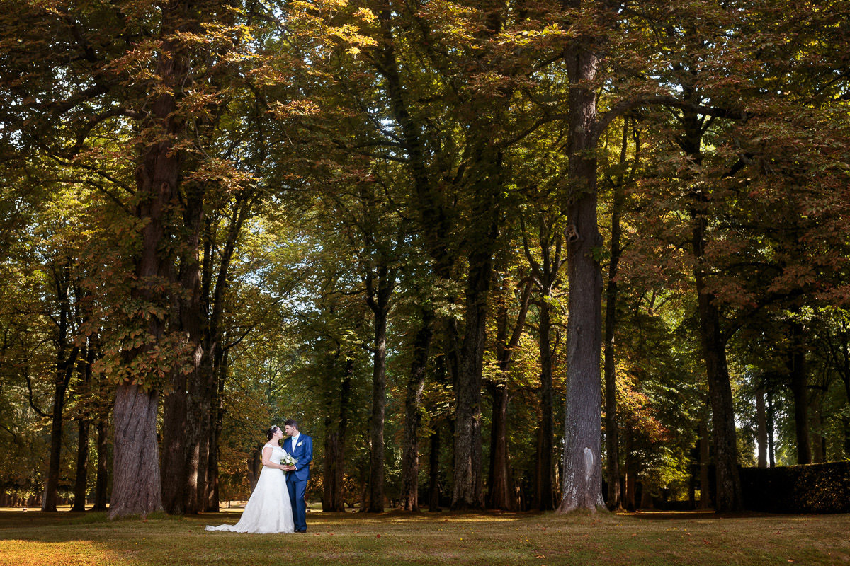 Couple chateau de courance